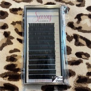 Sassy Lashes - D Curl, 15mm, 0.15